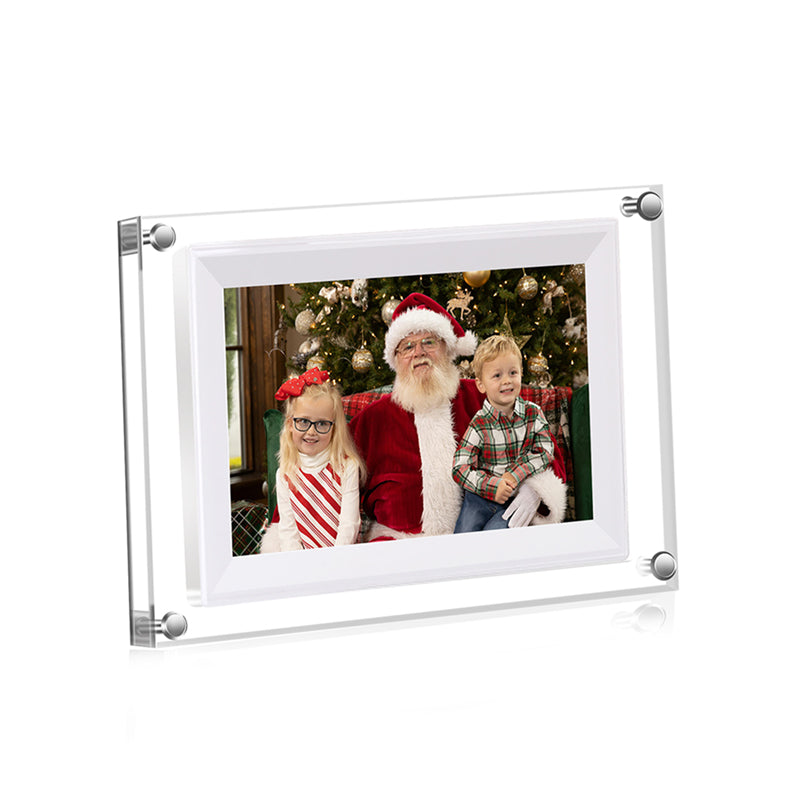 7-inch IPS Display Screen WIFI P2P Picture and Video Playback Electronic Album Acrylic Digital Photo Frames Business Gift