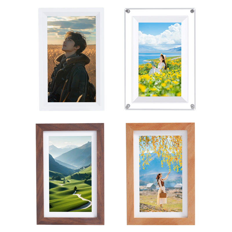 7-inch IPS Display Screen WIFI P2P Picture and Video Playback Electronic Album Acrylic Digital Photo Frames Business Gift